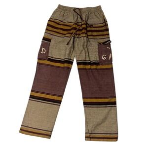 Gypsy Rose Grateful Dead Dead bolt and bones embroidered Cargo Pants size XL